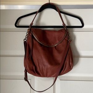 margot New York “Adelle Versatile Moto Hobo” Bag